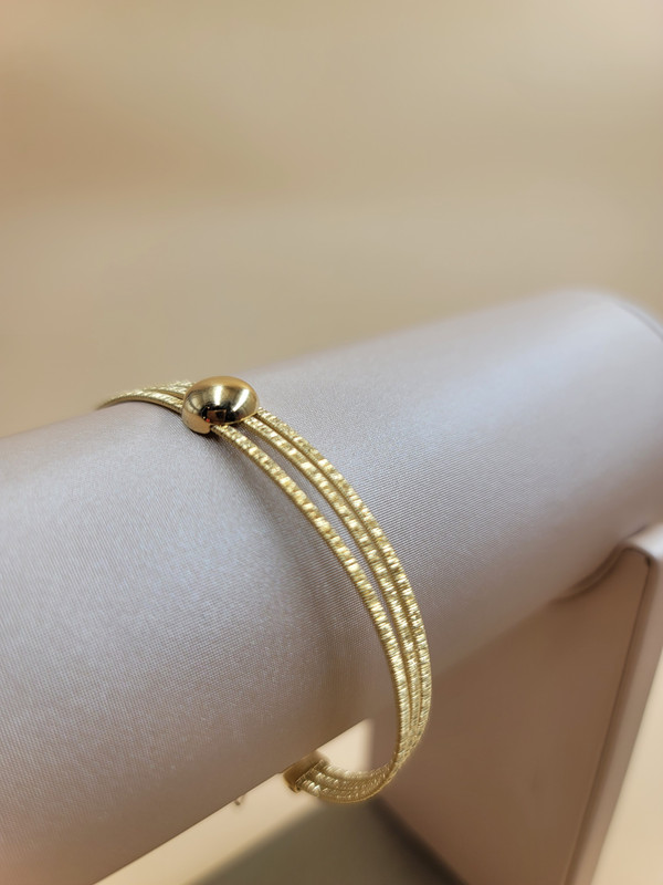 اسوارة لينن ثلاث خطوط بقمرة بالمنتصف