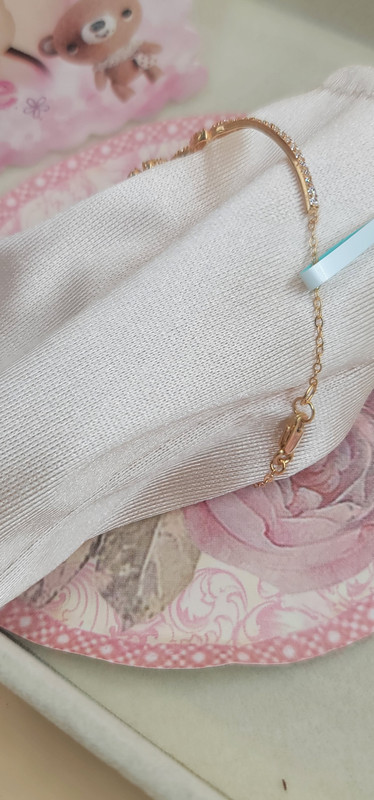 اسوارة أطفال بزهرة من القلوب مقاس 14