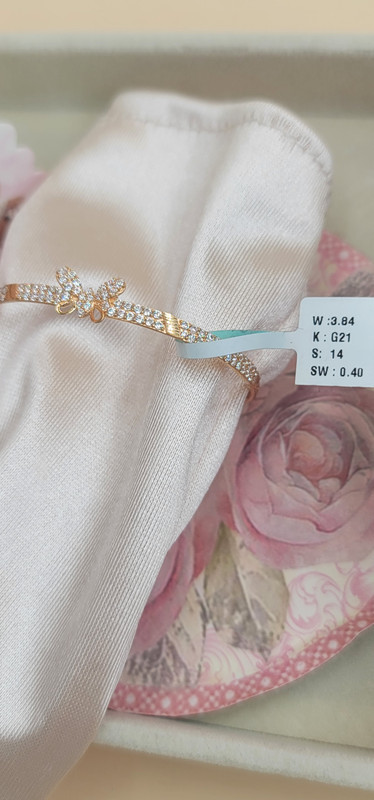 اسوارة أطفال بعقدة على شكل فراشة مقاس 14