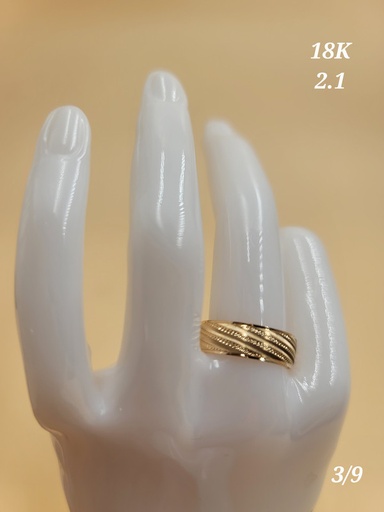 [000019218216300187] دبلة كلاسيكية أنيقة بنقش مائل