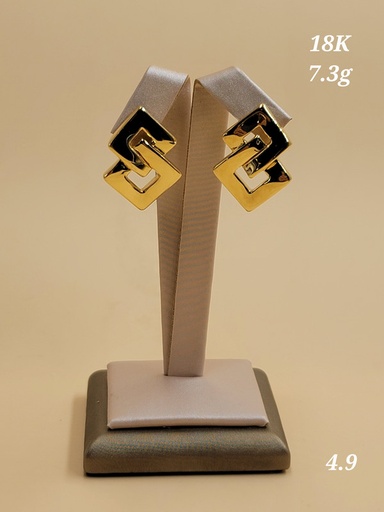 [000192187336500085] حلق على شكل معينين متداخلين