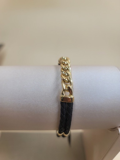 [001921875537750030] اسوارة بخيوط قيطان أسود