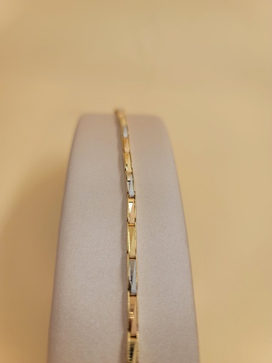 [000192187738500034] اسوارة بمستطيلات صقيلة ملونة