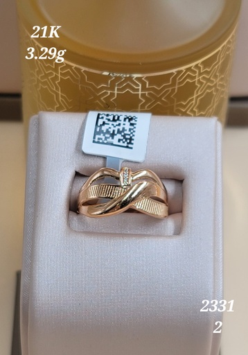 [000192213169480108] خاتم بالتفافات و فصوص من المنتصف 