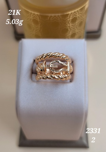 [001922150315090098] خاتم أنيق بشكل الحبال و المرساة 