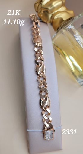 [019221190176040075] جنزير بوزن أخف مما يظهره حجمه و قفل مميز و أنيق 