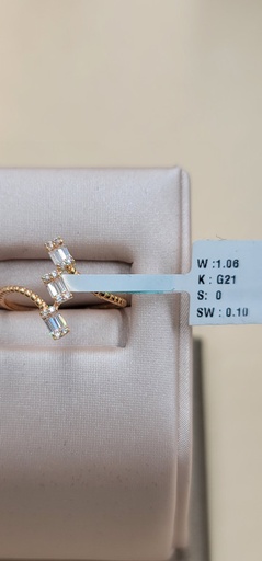 [000192211063180091] خاتم أنيق بثلاث فصور متعامدة جميل جدا على اللبس 