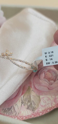 [000192213189540005] إسوارة أطفال أنيقة بلفتين وعقدة زهرة من المنصف مقاس 14